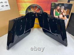 93-13 Harley Touring Milwaukee Baggers 4 Ext. Saddlebags Bottoms