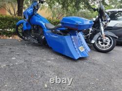 97-07 Harley Davidson Flh Bagger Touring Kit saddlebags fender tank side cover