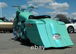 97-07 Harley Davidson Flh Bagger Touring Kit saddlebags fender tank side cover