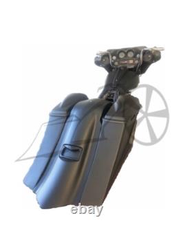 97-07 Harley Davidson Touring 6 /14 Complete Saddlebags Bagger Kit