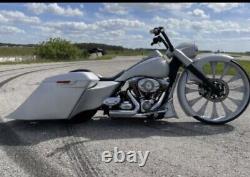 97-07 Roadking Harley Davidson 7 /14 Complete Saddlebags Bagger Kit Road King