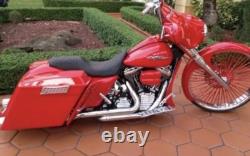 97-08 5 Stretched Side Covers FLH Touring Baggers Harley Davidson