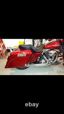 97-08 6 Stretched Side Covers FLH Touring Baggers Harley Davidson