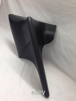 97-08 Harley Davidson 6 Stretched Side Covers 4 Dual Pipes FLH Touring Baggers