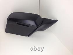 97-08 Harley Davidson 6 Stretched Side Covers 4 Dual Pipes FLH Touring Baggers
