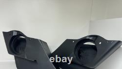 97-08 Harley Davidson Flh Touring Bagger Audio 10 Stretched Saddlebags