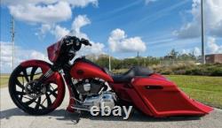 97-08 Saddlebags and fender Harley Davidson Down / Out Stretched Touring Bagger