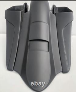 97-08 Saddlebags and fender Harley Davidson Down / Out Stretched Touring Bagger