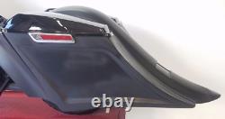 97-2008 Harley Davidson 6 Down 16 Back Bagger Flh Fiberglass Saddlebags