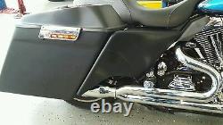 97-2008 Harley Davidson Flh 4 Saddlebags 6x9 Speaker Lids Side Covers bagger