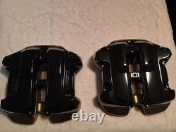 9 piece Harley oem m8 touring bagger powder coat black & bronze st cvo cover kit