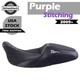 Advanblack SIK Baggers Purple Stitching Seat For 2009-2023 Harley Touring