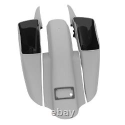 Advanblack Unpainted Bagger Boss Down And Out Bagger Kit For 09+ Halrey Touring