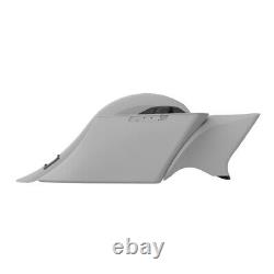 Bagger Boss Down And Out Bagger Kit UNPAINTED Advanblack For Halrey Touring