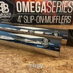 Bagger Brothers Omega Series Chrome 2017 Newer Harley-Davidson