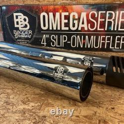 Bagger Brothers Omega Series Chrome 2017 Newer Harley-Davidson