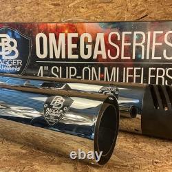 Bagger Brothers Omega Series Chrome 2017 Newer Harley-Davidson
