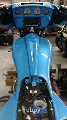 Bagger Flh Stretched Dash Panel 6 Gallon Harley Davidson 2008-2020