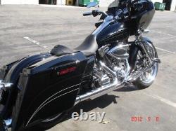 Bagger Solo Harley-Davidson Street Glide Road King Ultra Electra 2-Texture Gator