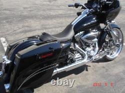 Bagger Solo for Harley-Davidson 2-Texture Street Glide Road King Ultra Electra