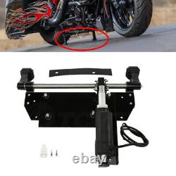 Black Motorcycle Electric Center Stand Fit For Harley Touring Glide Bagger 09-16