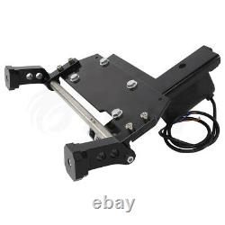 Black Motorcycle Electric Center Stand Fit For Harley Touring Glide Bagger 09-16
