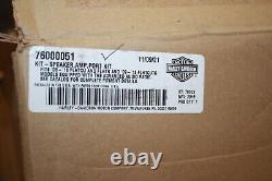 Brand New Genuine Harley Davidson 4-speaker Ultra Boom! Bagger Kit #76000051