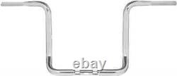 Burly Bar 13 Ape Hanger 1 1/4 Handlebar Black 13 in Harley Bagger B12-2001C
