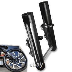 CNC Hollow Cut Fork Legs for Harley Touring Baggers 2014+