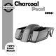 Charcoal Pearl Holeshot Chopped Bagger Kit For 14+ Harley Davidson Touring
