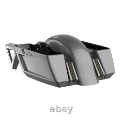 Charcoal Pearl Holeshot Chopped Bagger Kit For 14+ Harley Davidson Touring