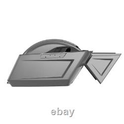 Charcoal Pearl Holeshot Chopped Bagger Kit For 14+ Harley Davidson Touring
