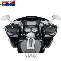 Chrome 14 Monkey Bagger Bar Handlebars Z-Bar For Harley Road Glide FLTR 2015-21