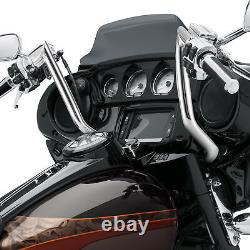 Chrome 14 Pre-Wired Handlebars For Harley Bagger Touring CVO Street Glide 14-23