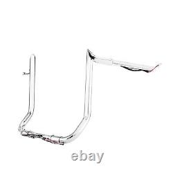 Chrome 14 Pre-Wired Handlebars For Harley Bagger Touring CVO Street Glide 14-23