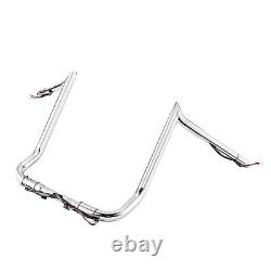 Chrome 14 Pre-Wired Handlebars For Harley Bagger Touring CVO Street Glide 14-23