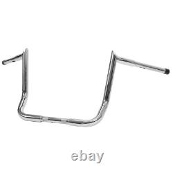 Chrome 14 Rise Handlebar For Harley Street Glide Special FLHX withBatwing fairing