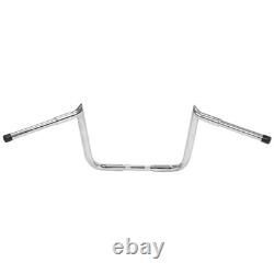 Chrome 14 Rise Handlebar For Harley Street Glide Special FLHX withBatwing fairing