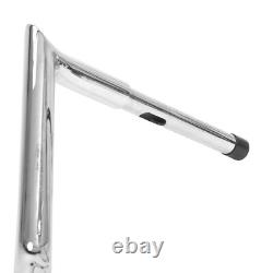 Chrome 14 Rise Handlebar For Harley Street Glide Special FLHX withBatwing fairing
