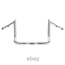 Chrome 14 Rise Handlebar For Harley Street Glide Special FLHX withBatwing fairing