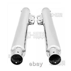 Chrome 29 Slip On Exhaust Pipe for Harley Touring Bagger Road King 1995-2016