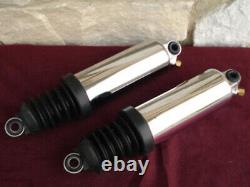 Chrome Lowering Air Shocks Harley Touring Bagger 1980-17 Repl Oe # 54565-97