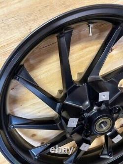 Coastal Moto 21 & 18 Hurricane Black Satin Motorcycle Wheels Harley Baggers