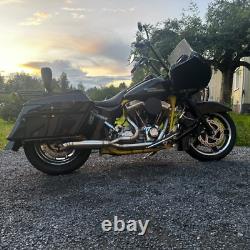 Custom 2-Into-1 Exhaust for Harley Davidson Touring Bagger (1996-2016)