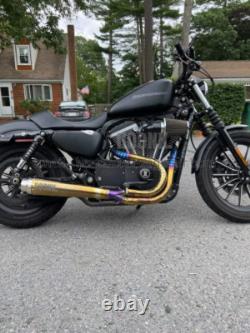 Custom Exhaust System For Harley Davidson TOURING BAGGER 2-1 Model