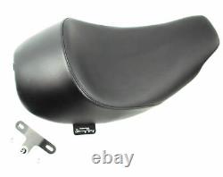 Danny Gray Plain Smooth Speedcradle Solo Seat 2008-2020 Harley Touring Bagger