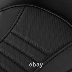 Driver Rider Solo Seat Black Fit For 2008-2024 Harley Davidson Touring Bagger
