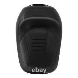 Driver Rider Solo Seat Black Fit For 2008-2024 Harley Davidson Touring Bagger