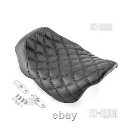 Driver Rider Solo Seat Black for 2008-2024 Harley Davidson FLH Bagger Dresser