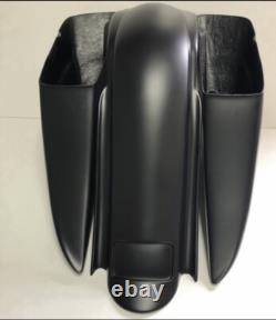 Drop Back Saddlebags & Fender Stretched 7 Down & 14 Back Harley Baggers 97-13